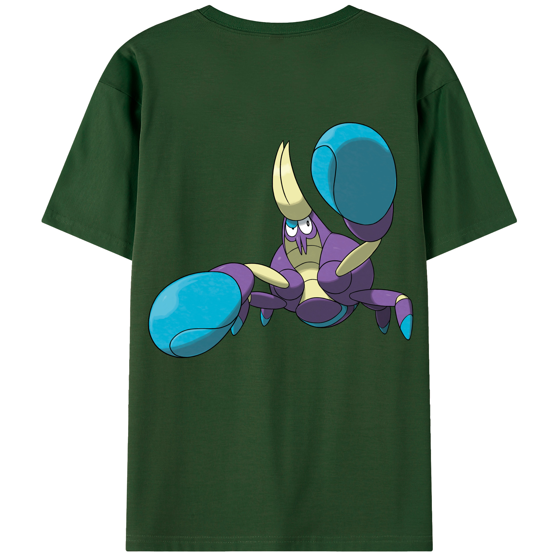 （画像用） ポケットモンスター Pokémon 綿100％半袖Tシャツ（背面プリント）